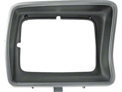 OPR Headlight Door - Argent Silver - With Rectangular Headlights - Right