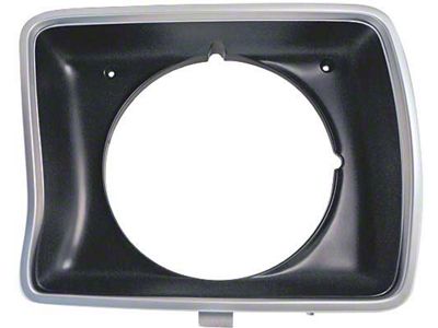 Headlight Dr/ Argent/for Round Lights/Left