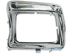 Headlight Door - Chrome - With Rectangular Headlights - Left (78-79 Bronco)