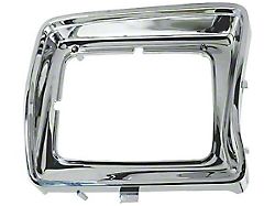 Headlight Door - Chrome - With Rectangular Headlights - Right (78-79 Bronco)