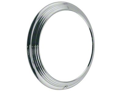 Headlight Rim/ Grooved/ Chrome/ 42-46 Pass & 42-47 Pu