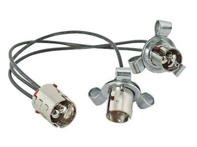 Headlight Socket Assembly - 2 Bulbs - Ford Passenger