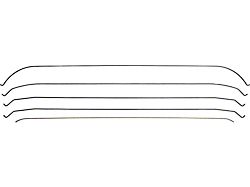 Headliner Bow Set, 2-Door Coupe, 1967-1968 (2-Door, Sport Coupe)