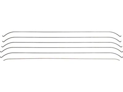 Headliner Bow Set, 2-Door Hardtop, 1962 (2-Door, Sport Coupe)
