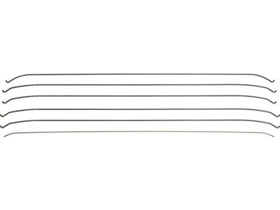 Headliner Bow Set, 4-Door Hardtop, 1963-1964 (4-Door, Sport Sedan)