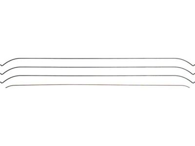 Headliner Bow Set, Bubble Top, 2-Door, 1961-1962 (Sport Coupe)