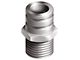 Heater Hose Connector - Straight Type With 3/8 NPT On One End & Male Nipple On The Other - Exact Reproduction Of The Original