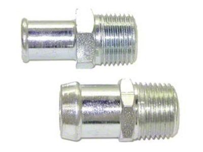 Heater Hose Fittings, 1967-69 Big Block, 1969 Small Block