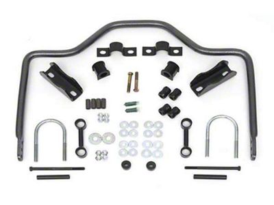 Hellwig Chevy Rear Sway Bar Kit, 1 Solid, Chromoly Steel, Wagon, 1955-1957