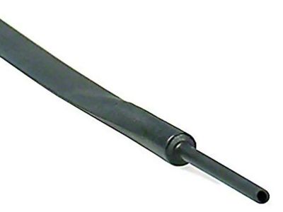 Hi-Temp 3:1 Shrink Tubing - 6mm x 200ft Spool - Black