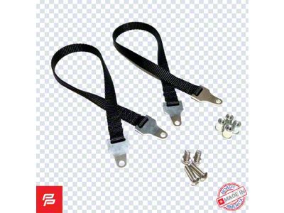 Hidden Latch Kit for Stock Tailgate; 16-Inch Strap (Universal; Some Adaptation May Be Required)