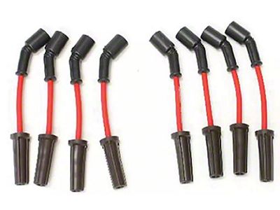 High Performance Flame Thrower Spark Plug Wires, Red