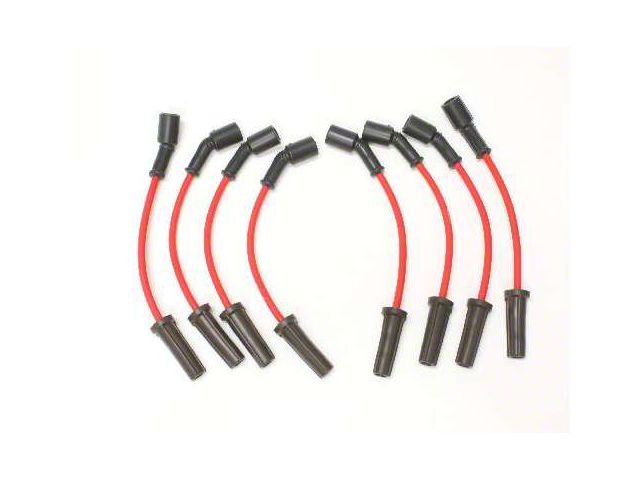 High Performance Flame Thrower Spark Plug Wires, Red