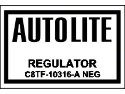 High Performance Voltage Regulator Decal - Montego