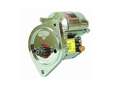 Powermaster High-Torque - 200 Ft. Lb. - Starter, XS Torque, Chrome, 70-71 Ford V8 Engines