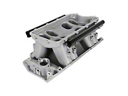 Holley Big Block Chevy Hi-Ram EFI Intake Manifold Base; Satin
