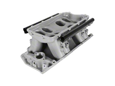 Holley Big Block Chevy Hi-Ram EFI Intake Manifold Base; Satin