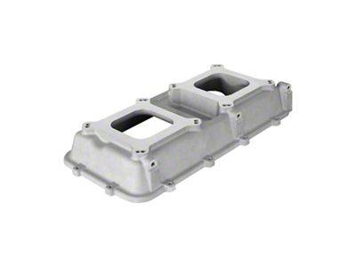 Holley Small/Big Block Chevy Hi-Ram Intake Manifold 2x4 4150 Plenum Top; Satin
