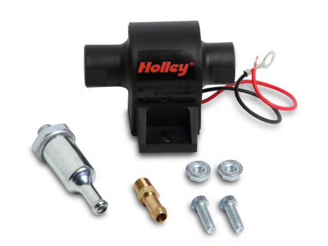 32 Gph Holley Mighty Mite Electric Fuel Pump, 4-7 Psi