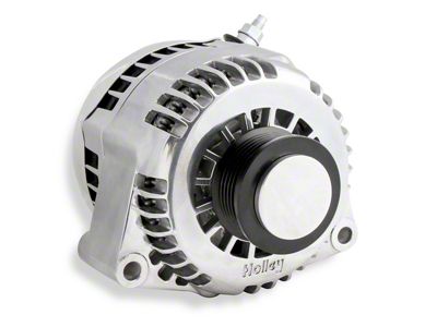 Holley Premium Alternator,Polished,150AMP,LS And LT Drives