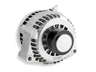 Holley Premium Alternator,Polished,150AMP,LS And LT Drives