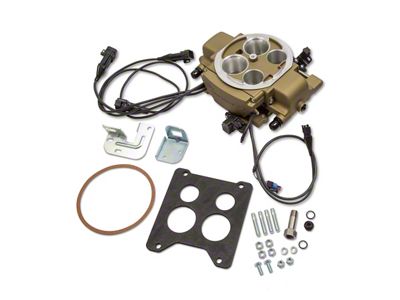 Holley Sniper EFI Rochester Quadrajet Carburetor Gold Finish