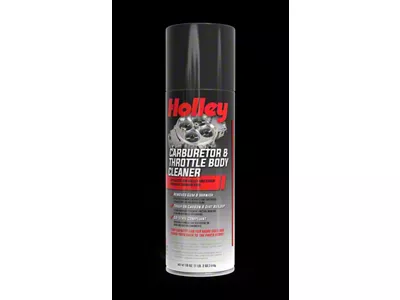 Holley Carburetor and Throttle Body Cleaner Spray; 18-Ounce