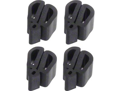 OPR Hood Bumper Set - 4 Pieces - Ford