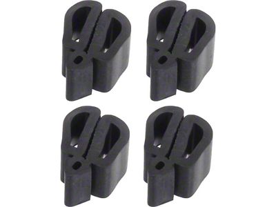 Hood Bumper Set - 4 Pieces - Ford