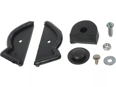 OPR Hood Bumper Set - Rubber - 14 Pieces - Ford Passenger