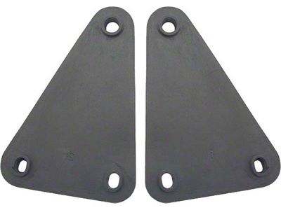 OPR Hood Hinge Pads - Rubber - Ford Passenger