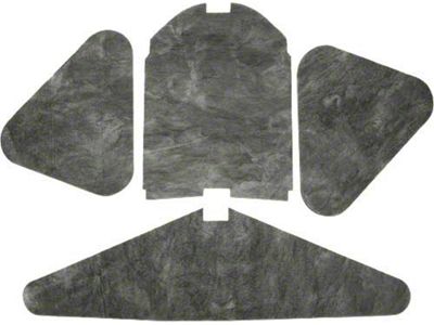 Hood Insulation Pad Set - 4 Pieces - Ford
