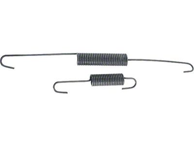 Hood Latch Tension Springs - 1939 Dlx