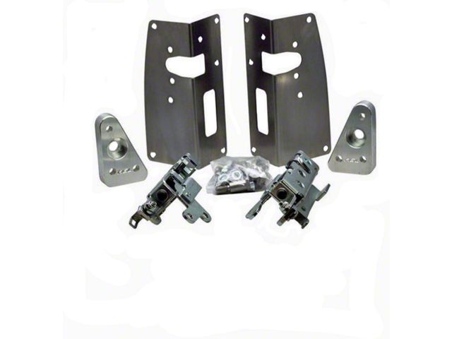 Hood Latches, Stainless Steel, Polished, 1947-1953