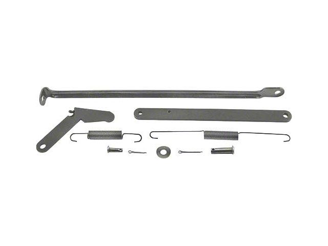 1940 Ford Standard Hood Release Kit - 10 Pieces (Also 1940 Standard and 1940-1941 Pickup)