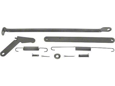 1940 Ford Standard Hood Release Kit - 10 Pieces (Also 1940 Standard and 1940-1941 Pickup)