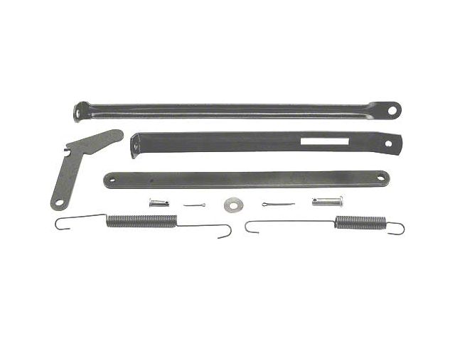 Hood Release Linkage & Support Brace Kit/ 40 Deluxe