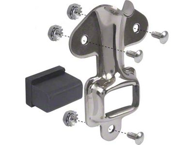 Hood Side Panel Clip Set/ Ss/ Bumper & Hardware (1932 Ford Car)