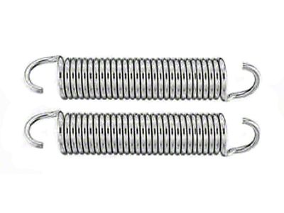 Hood Springs, Stainless Steel, Polished, Pair, 1967-1972