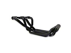 Hooker BlackHeart 1-7/8-Inch Super Competition Side-Mount Headers; Black Painted (63-74 Small Block V8 Corvette C2 & C3)