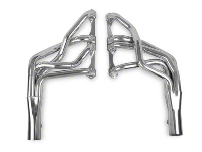 Hooker BlackHeart 1-3/4-Inch Long Tube Stepped Headers; Silver Ceramic (67-69 V8 Camaro)