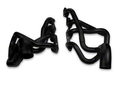 Hooker BlackHeart 1-7/8-Inch Super Competition Long Tube Headers; Black Painted (82-92 Big Block V8 Camaro)