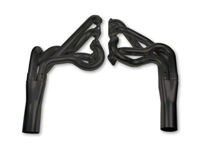 Hooker BlackHeart 2-1/4-Inch Super Competition Long Tube Headers; Black Painted (67-69 Big Block V8 Camaro)