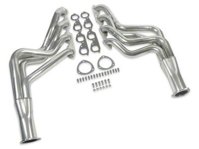 Hooker BlackHeart 2-Inch Competition Long Tube Headers; Stainless (70-72 402 V8 Camaro)