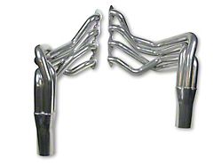 Hooker BlackHeart 2-1/8-Inch x 45-Inch Super Competition Long Tube Headers; Silver Ceramic (65-74 Big Block V8 Corvette C2 & C3)