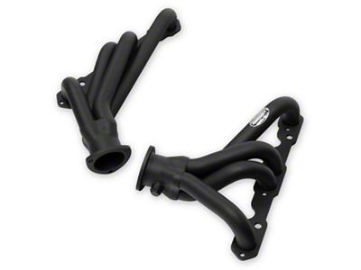 Hooker BlackHeart 1-5/8-Inch Shorty Headers; Stainless Black Painted (82-92 V8 Firebird)