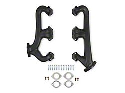 Hooker BlackHeart 2.50-Inch Exhaust Manifold; Black Ceramic (71-74 Small Block V8 Firebird)