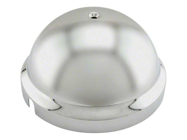 Horn Bell Cover/ Chrome/ Imprint/Right