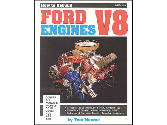 How To Rebuild Ford V8 Engines - 160 Pages
