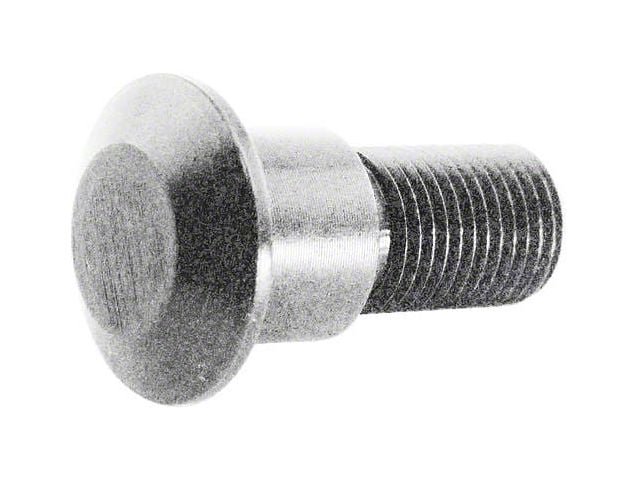 Hub Bolt - Front - Round - .62 Shoulder X 1.52 Length With 1/2 X 20 Threads - Ford Passenger